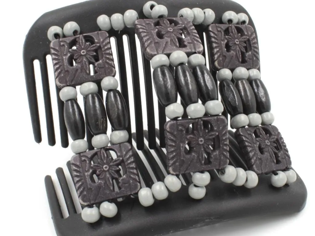 African Butterfly Hair Comb - Tripla Black 44