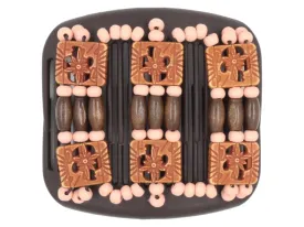 African Butterfly Hair Comb - Tripla Brown 62