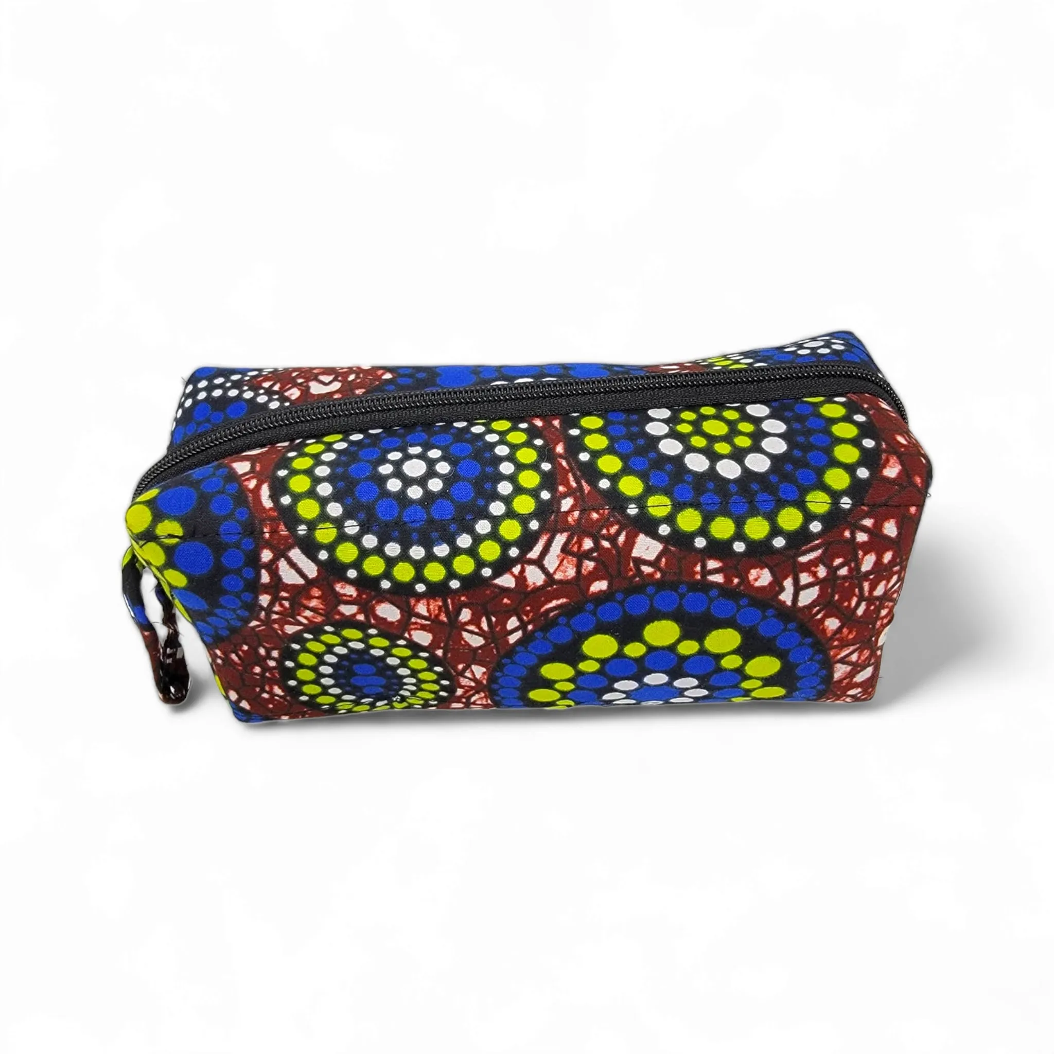 African Wax Print Cosmetic/Toiletries Travel Bag