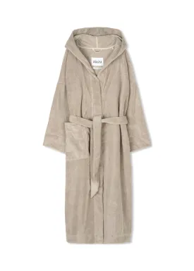 Aiayu Hooded Bathrobe Terry