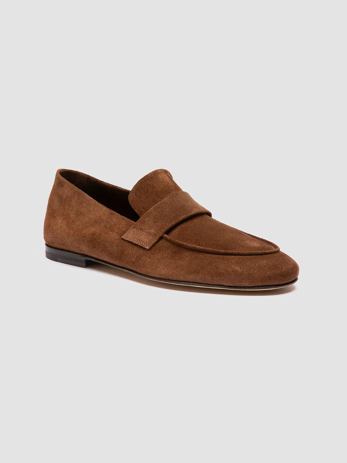 AIRTO 001 - Brown Suede Loafers