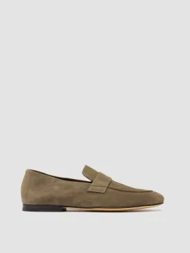 AIRTO 001 - Taupe Suede Penny Loafers