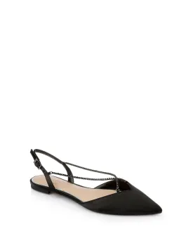 Alanna Jewel Badgley Mischka Women's Flats, Black