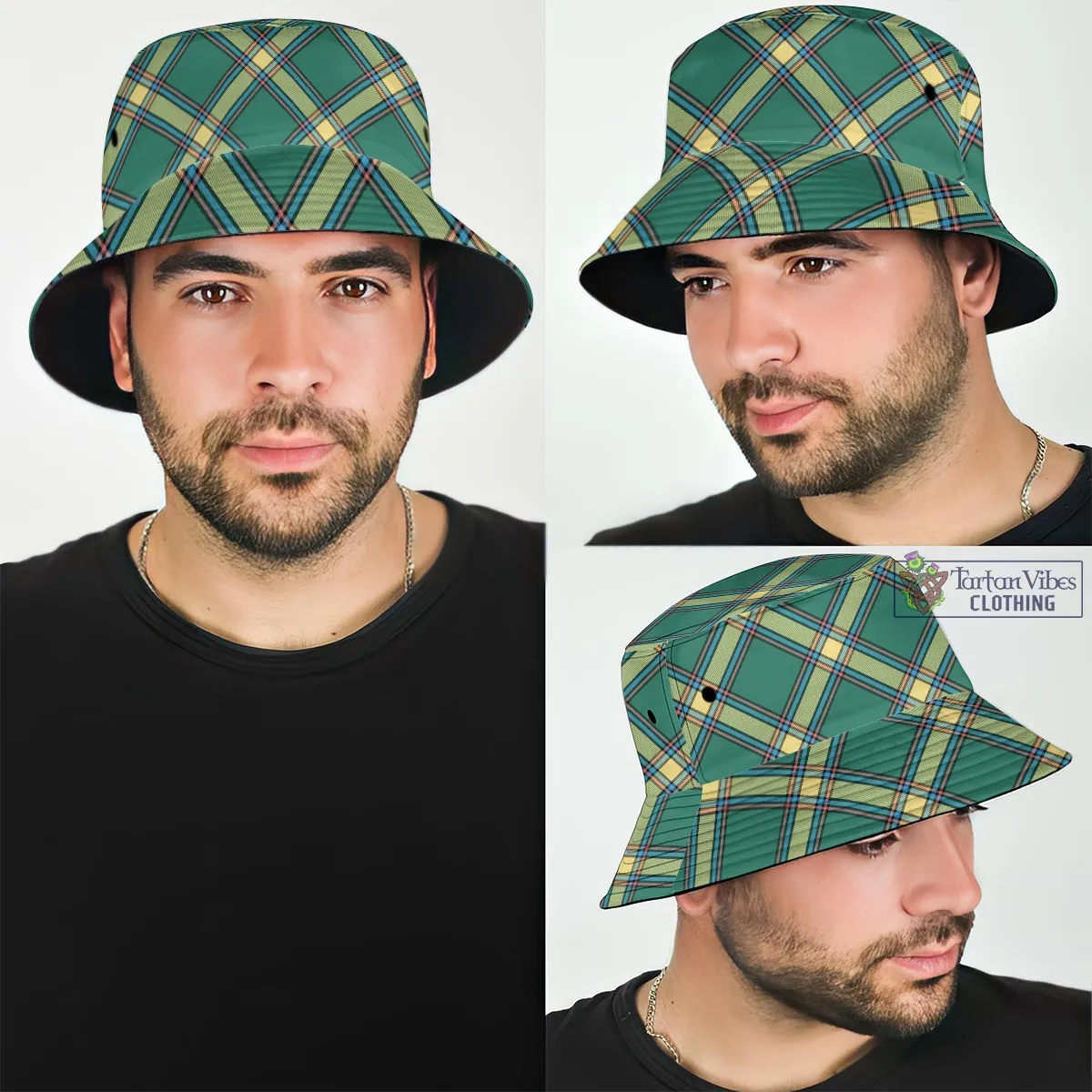 Alberta Province Canada Tartan Bucket Hat