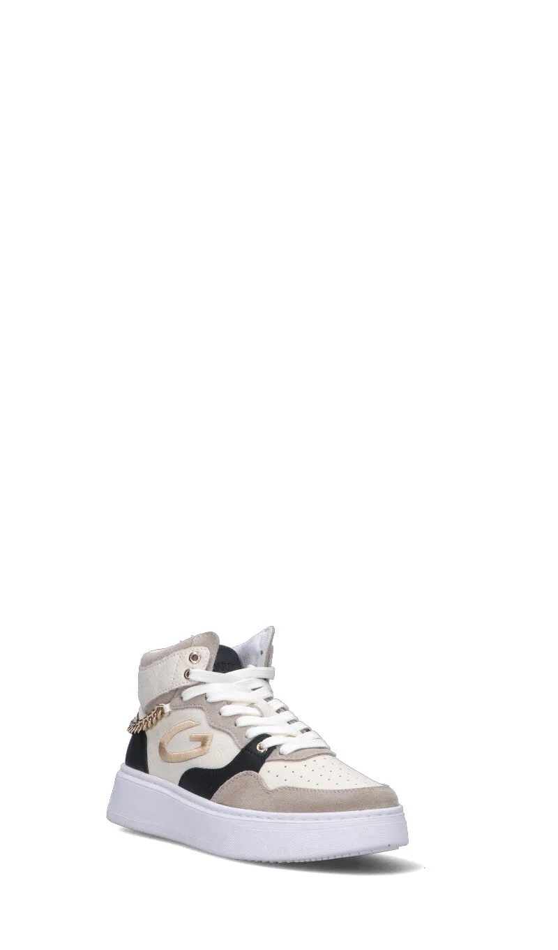 ALBERTO GUARDIANI Sneaker donna panna/beige in pelle