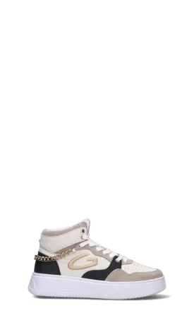 ALBERTO GUARDIANI Sneaker donna panna/beige in pelle