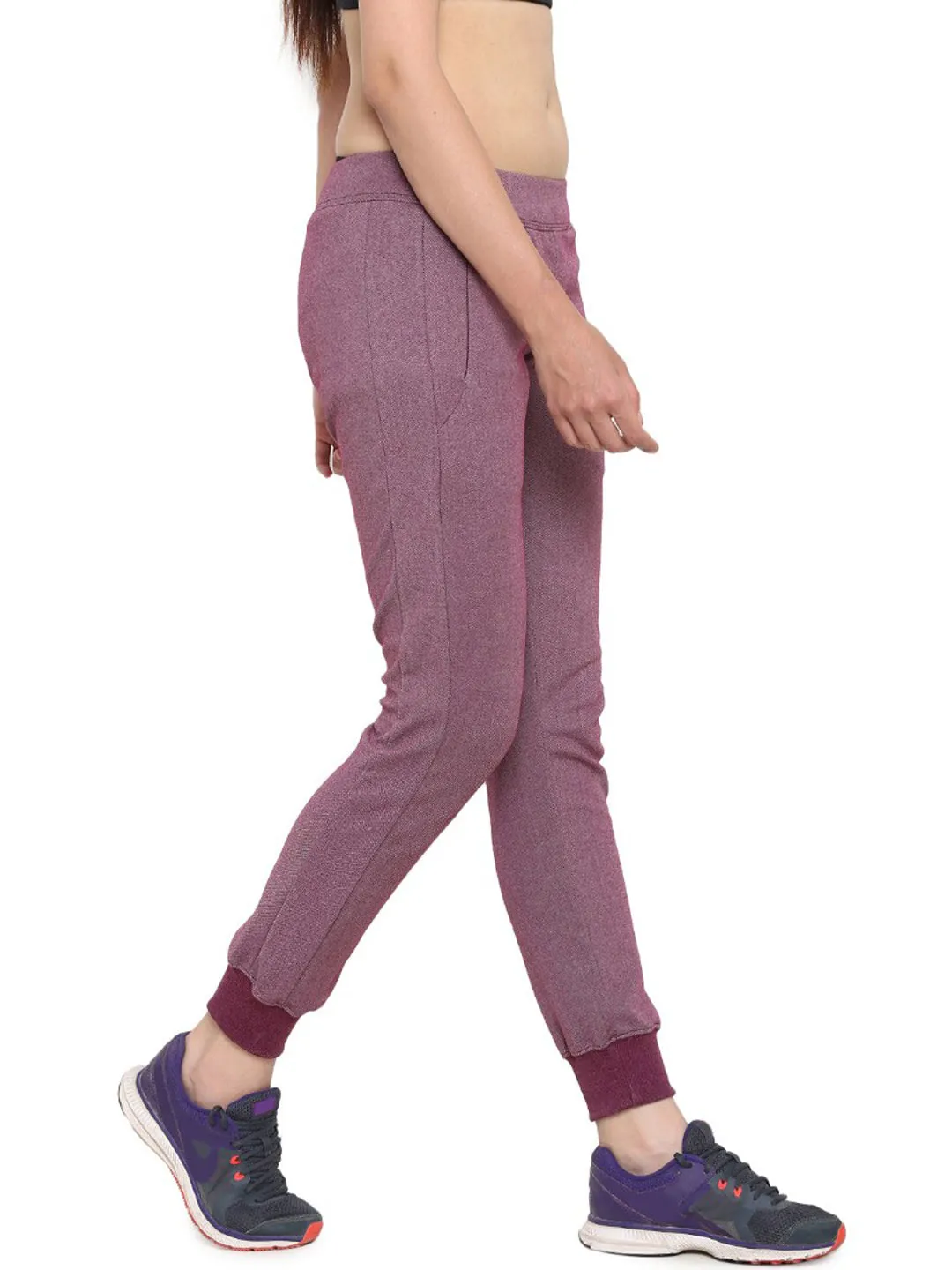 Alcis Women Mauve Joggers 350WPN340