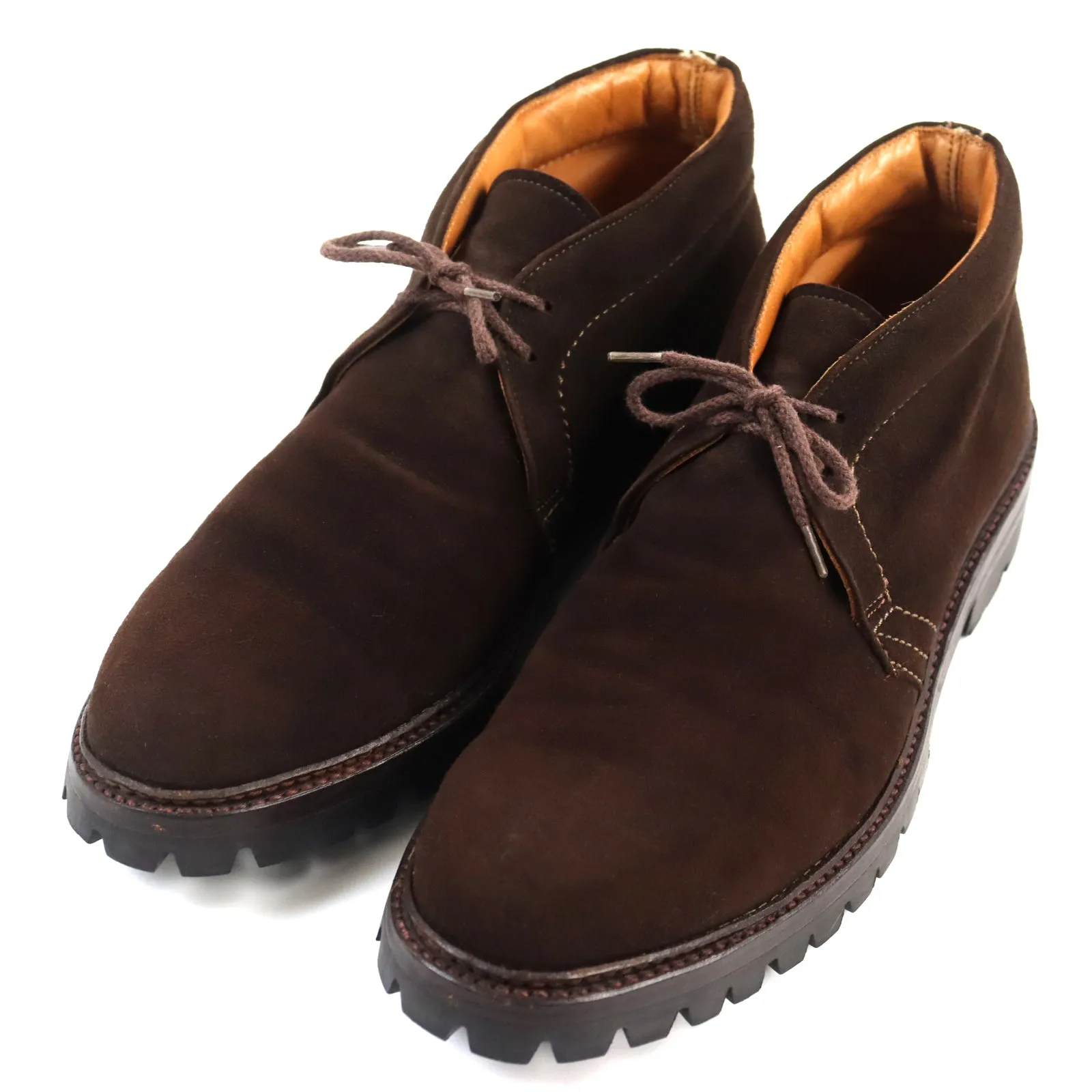 Alden Suede Chukka Boots Brown 8 USA