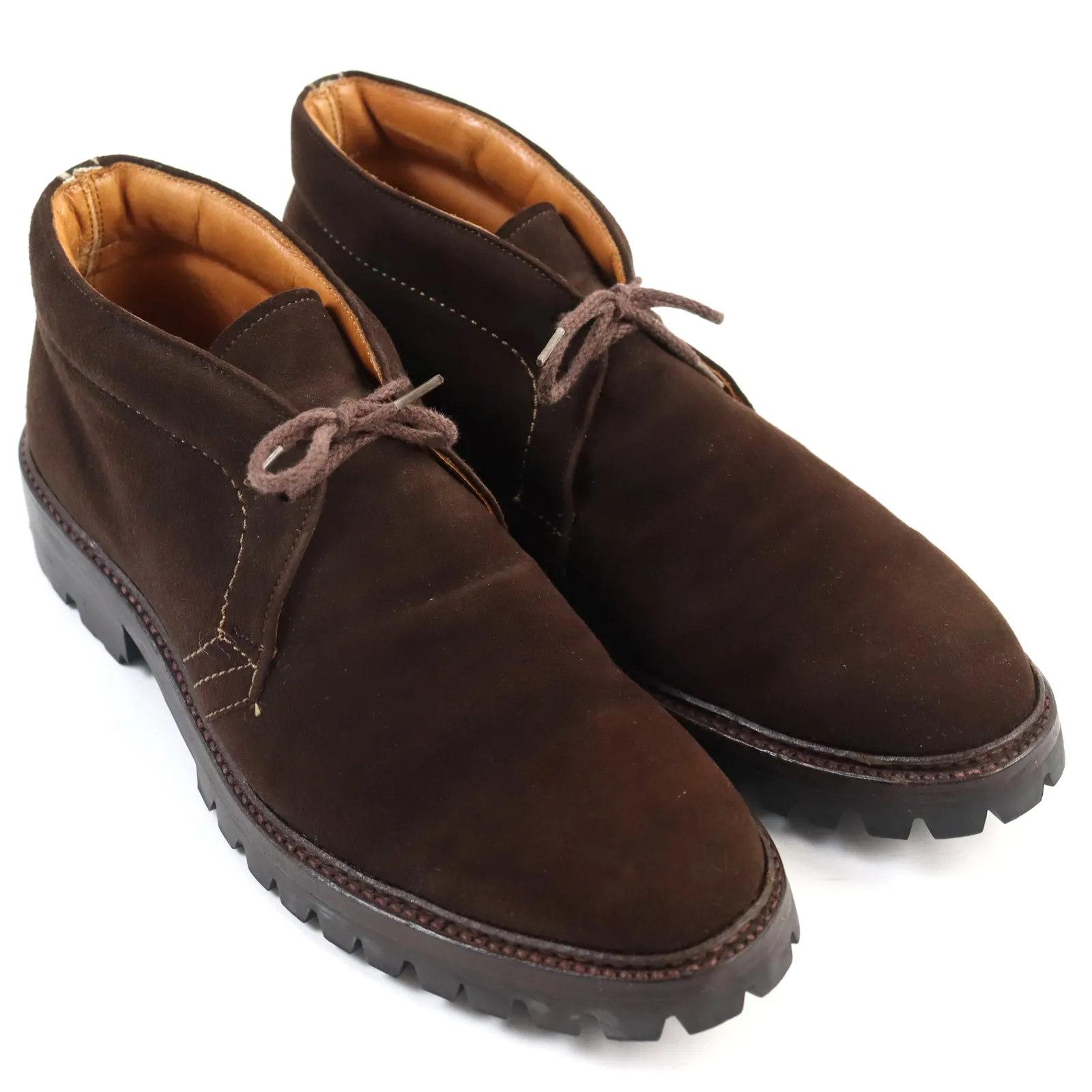 Alden Suede Chukka Boots Brown 8 USA