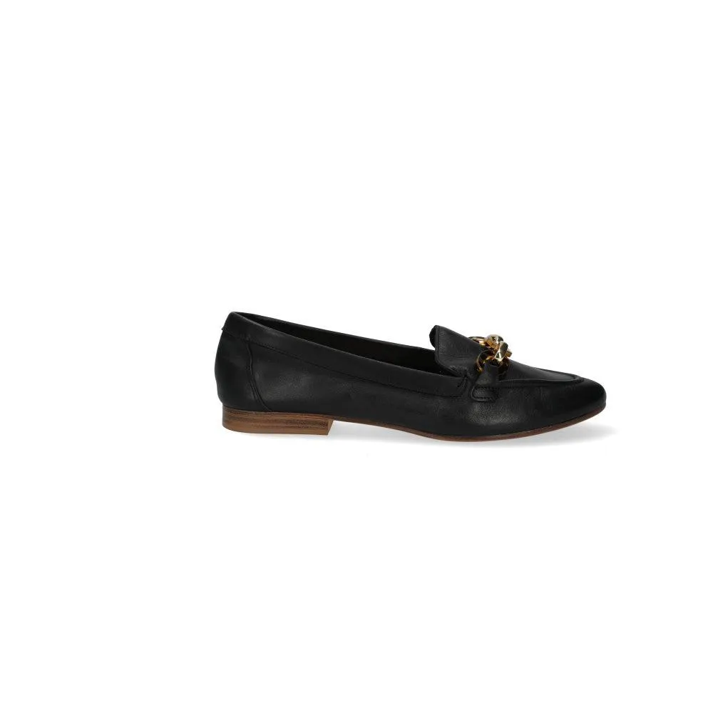 Aldo Formal Loafers Leather Black Colour For Women