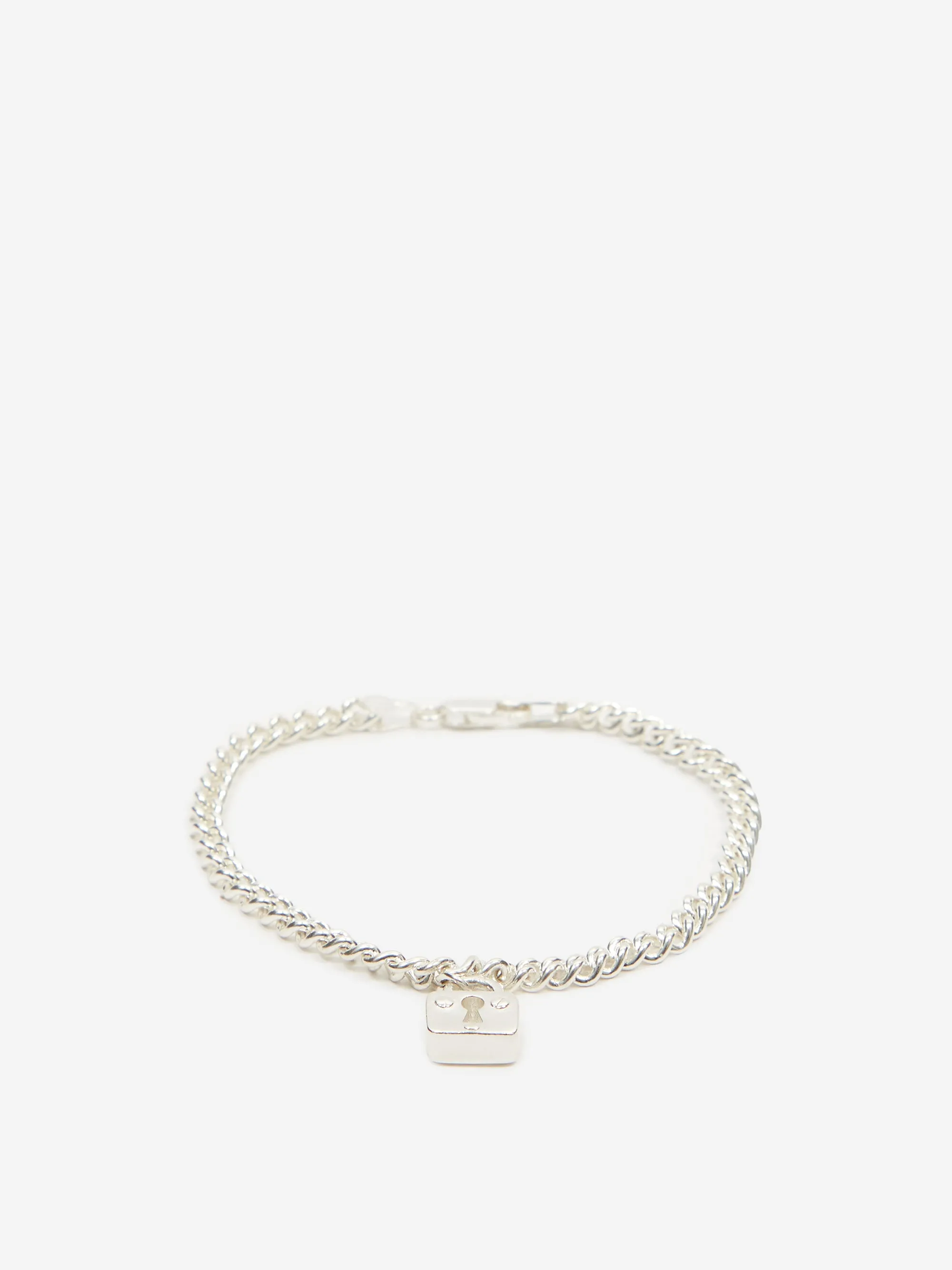 Alec Doherty Lock & Key Bracelet - Silver