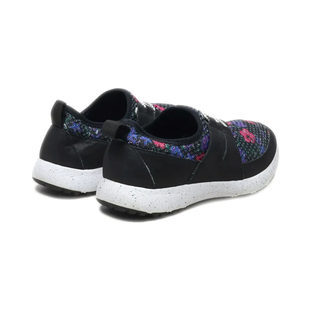 Alegria Sport Shoes Fabric Black Colour For Kids