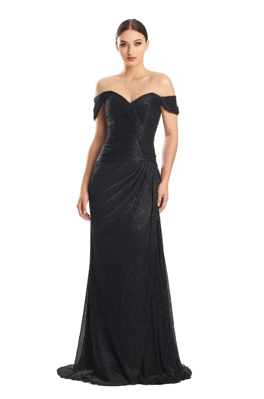 Alexander by Daymor - 1858: Off-Shoulder Draped Gown