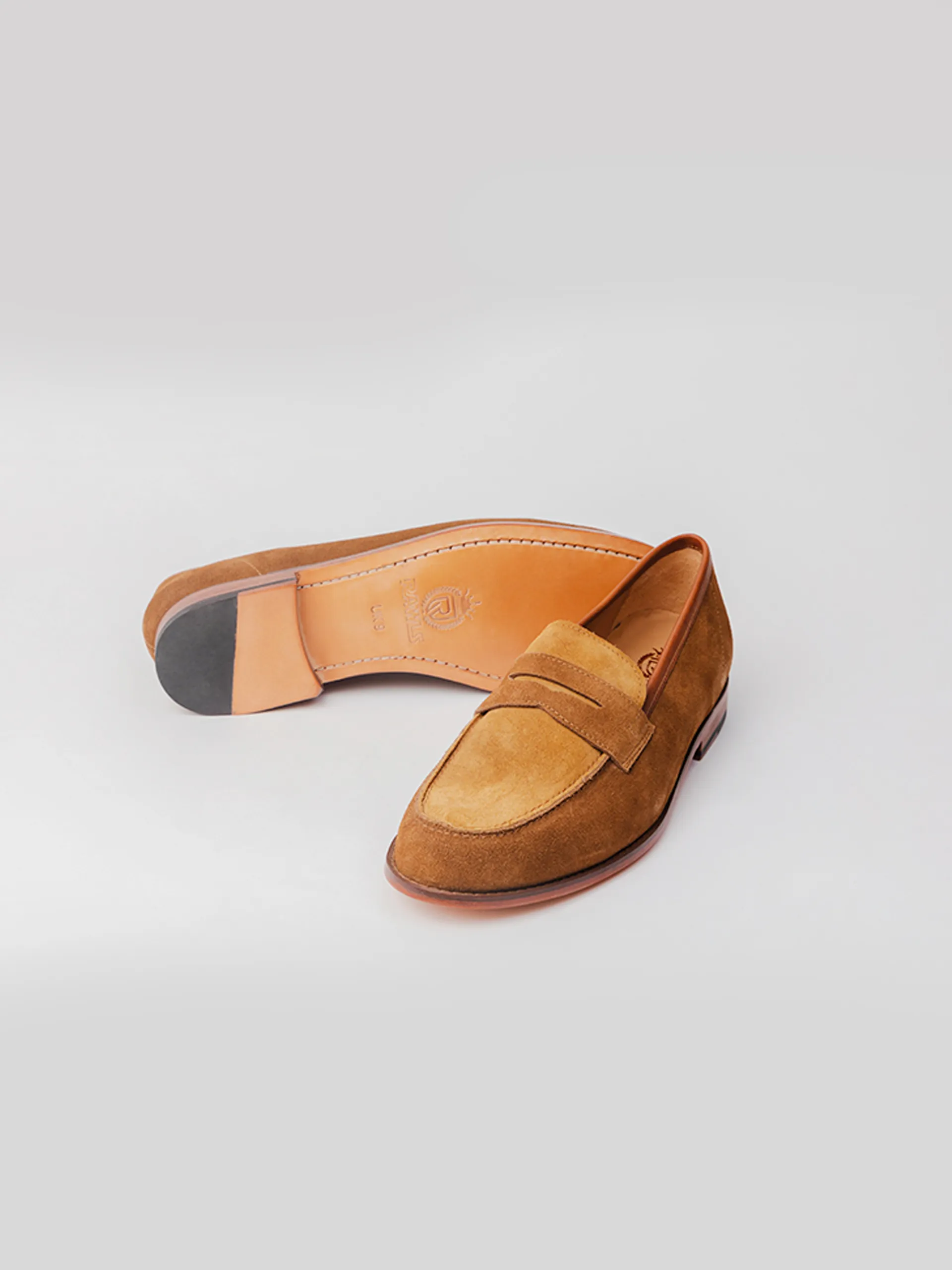 ALFONS LOAFER - COGNAC SUEDE