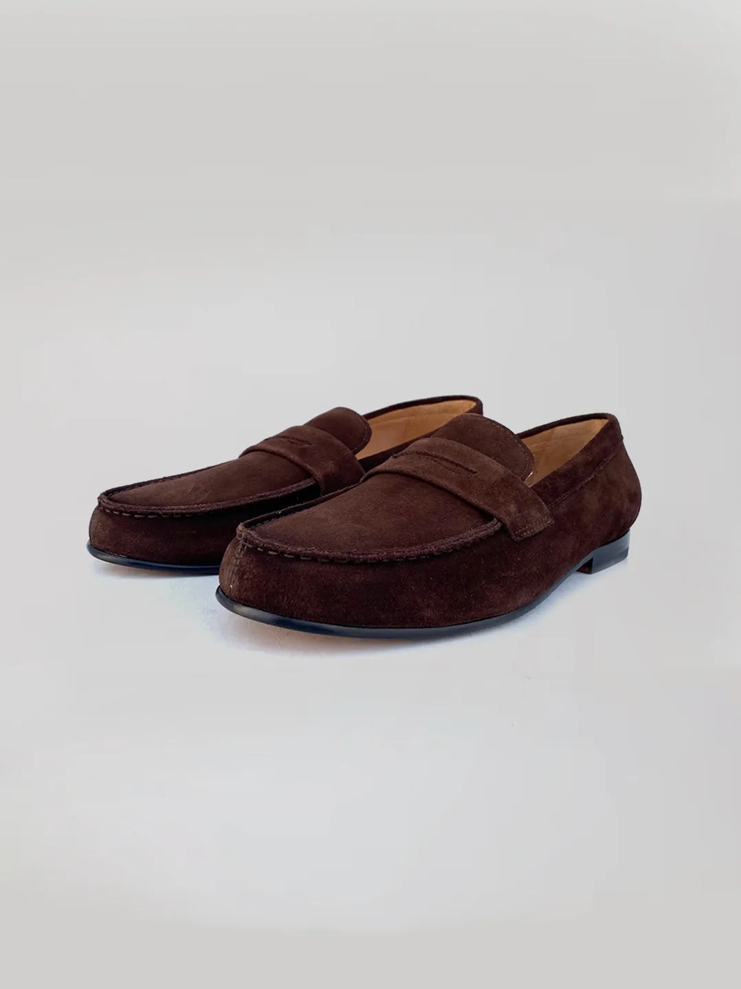 Alfons Loafer - Dark Brown Suede