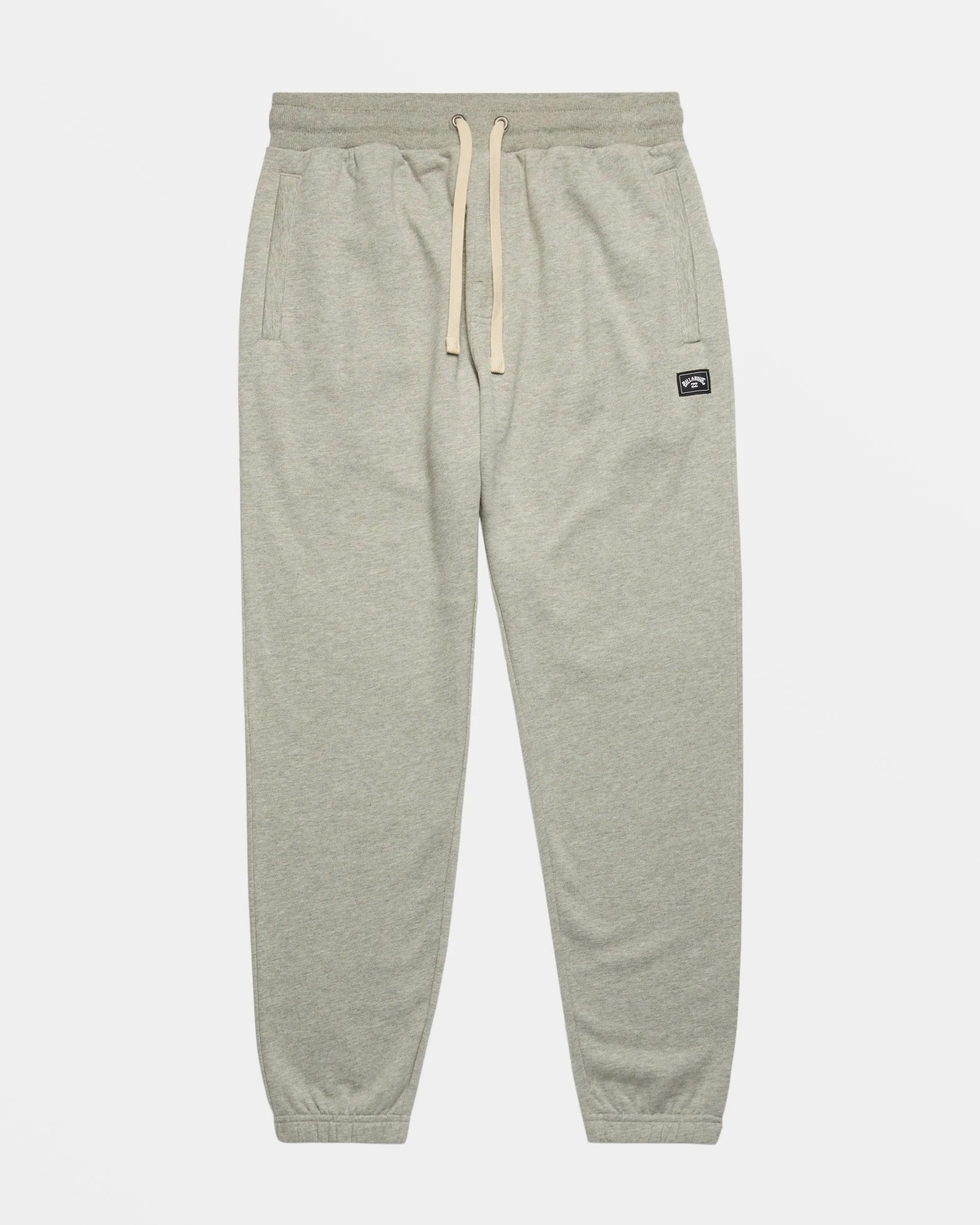 All Day Elastic Waist Sweatpants - Grey Heather