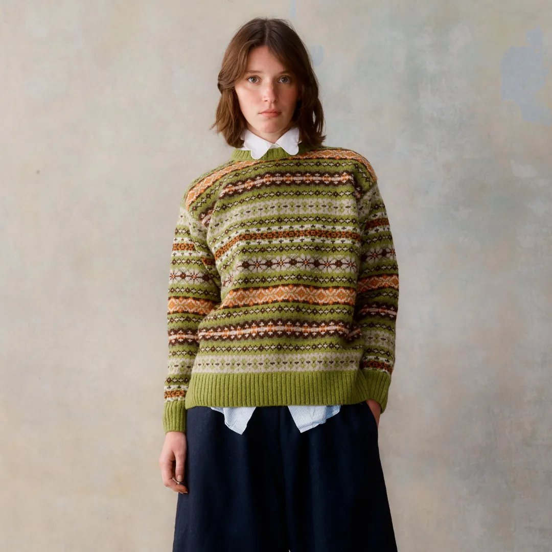 All Over Fairisle Jumper - Calypso