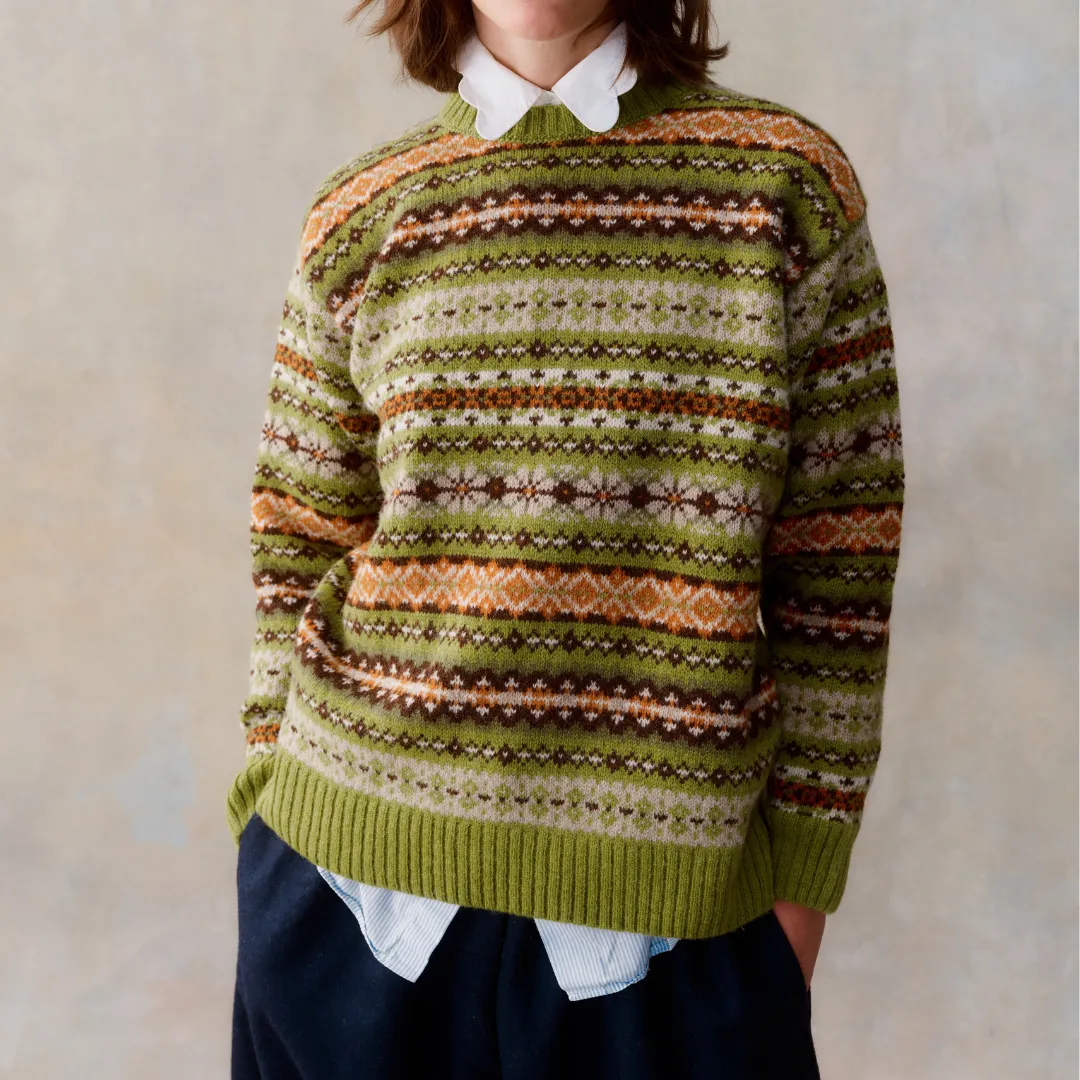 All Over Fairisle Jumper - Calypso