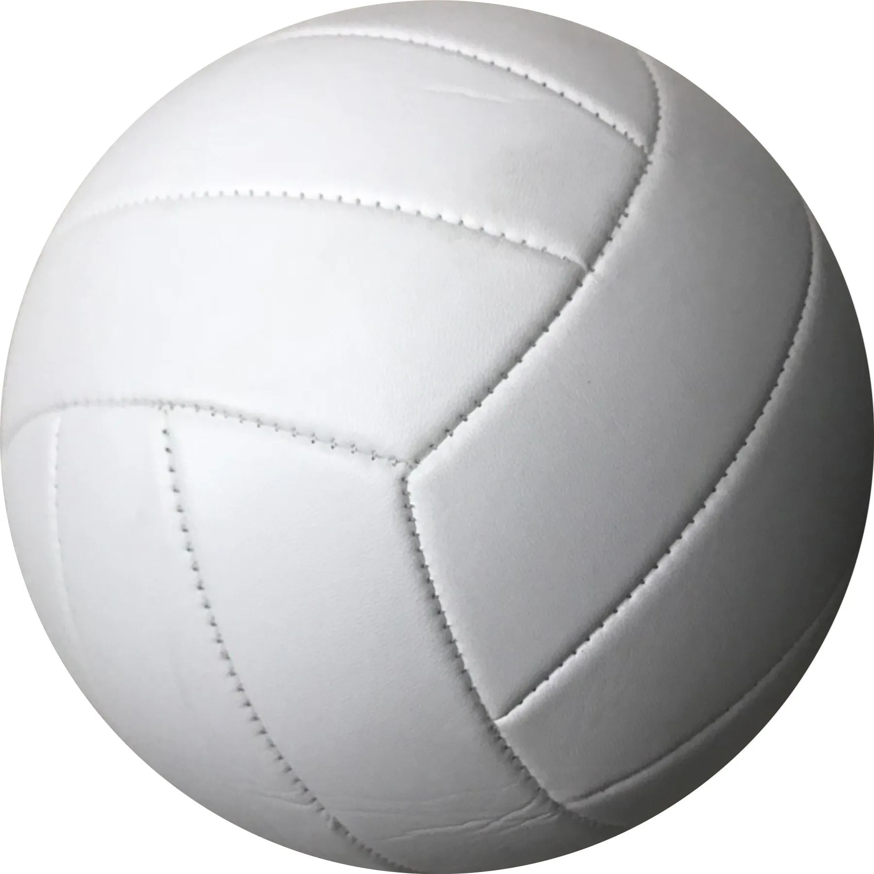 All White Volleyball Ball Without Any Imprint for Autograph Awards Sign Painting Coaches Gift - Pack of Six Balls