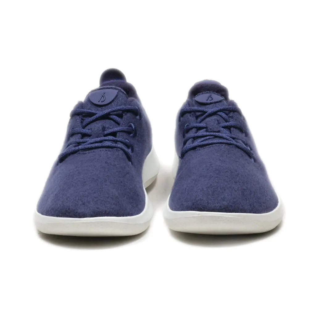 Allbirds Runner Mizzle Sport Shoes Wool Blue Colour For Men