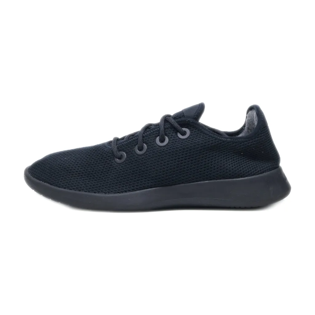 Allbirds Runners Sport Shoes Fabric Black Colour For Men