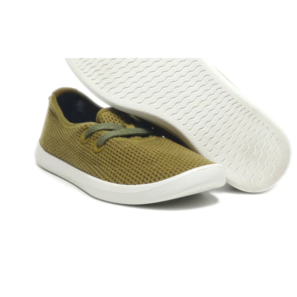 Allbirds Sneakers Fabric Green Colour For Kids