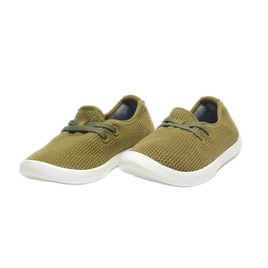 Allbirds Sneakers Fabric Green Colour For Kids