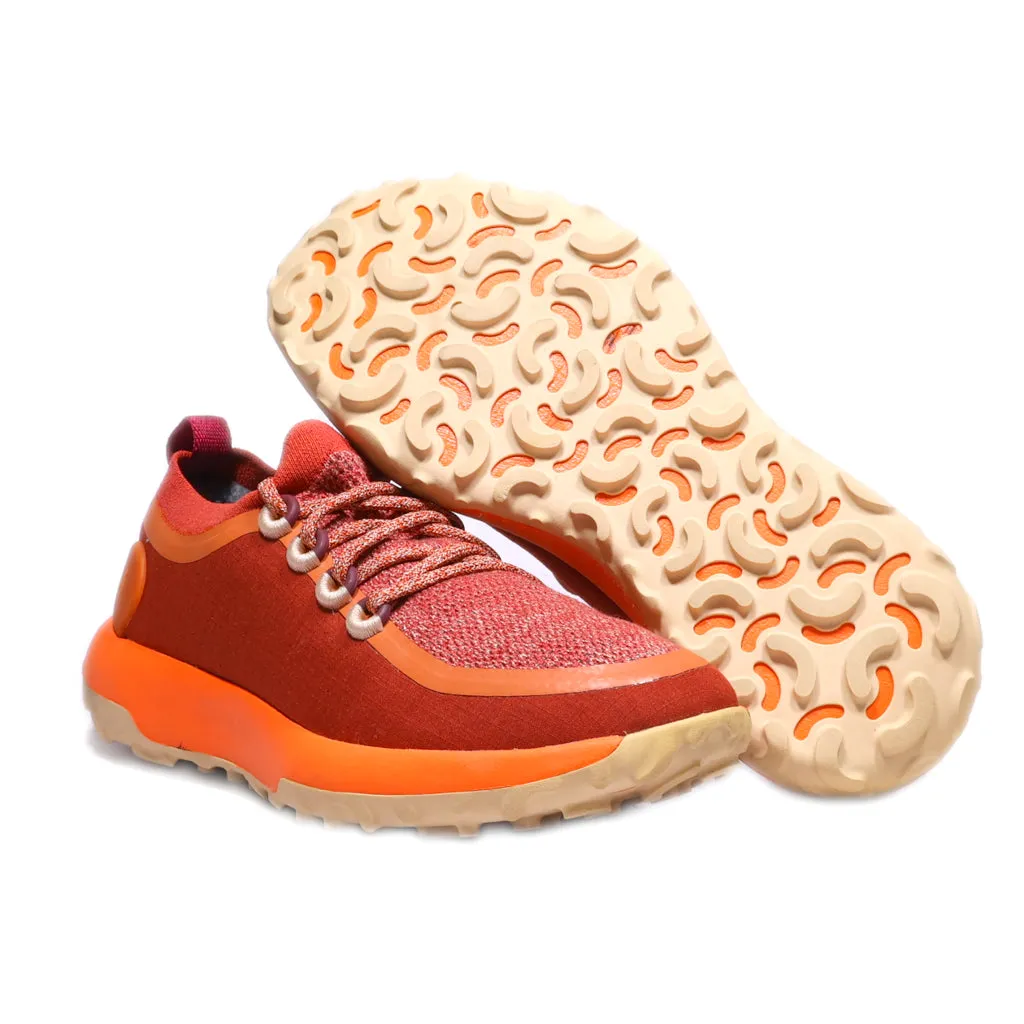 Allbirds Trail Runners Swt Sport Shoes Fabric Red Colour For Women