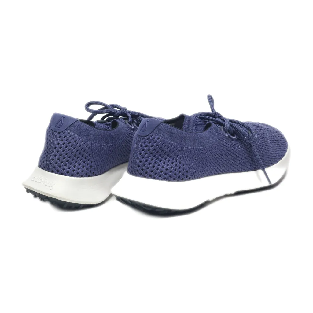 Allbirds Tree Dasher 2 Sport Shoes Leather Blue Colour For Men