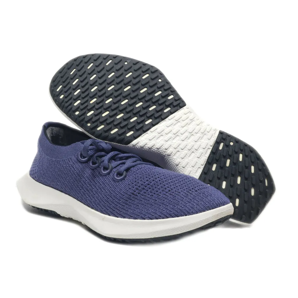 Allbirds Tree Dasher 2 Sport Shoes Leather Blue Colour For Men