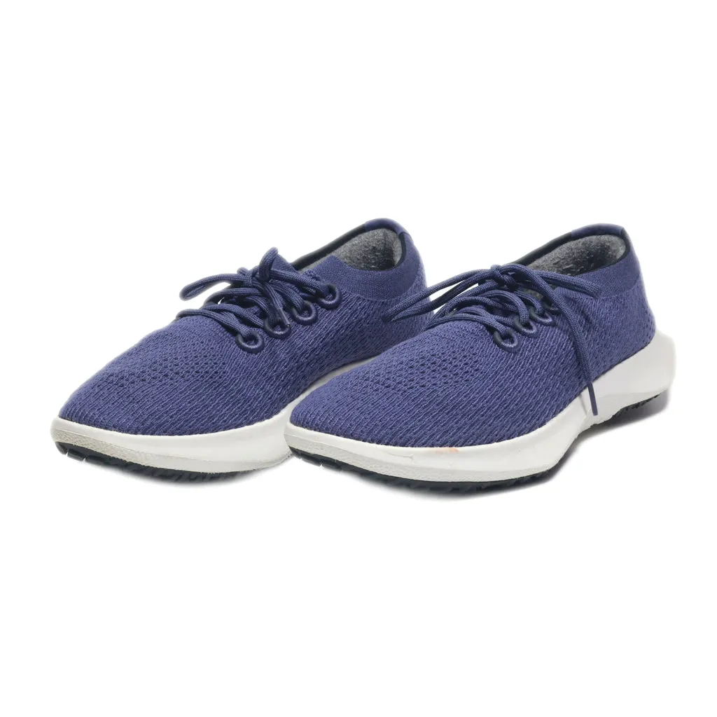 Allbirds Tree Dasher 2 Sport Shoes Leather Blue Colour For Men