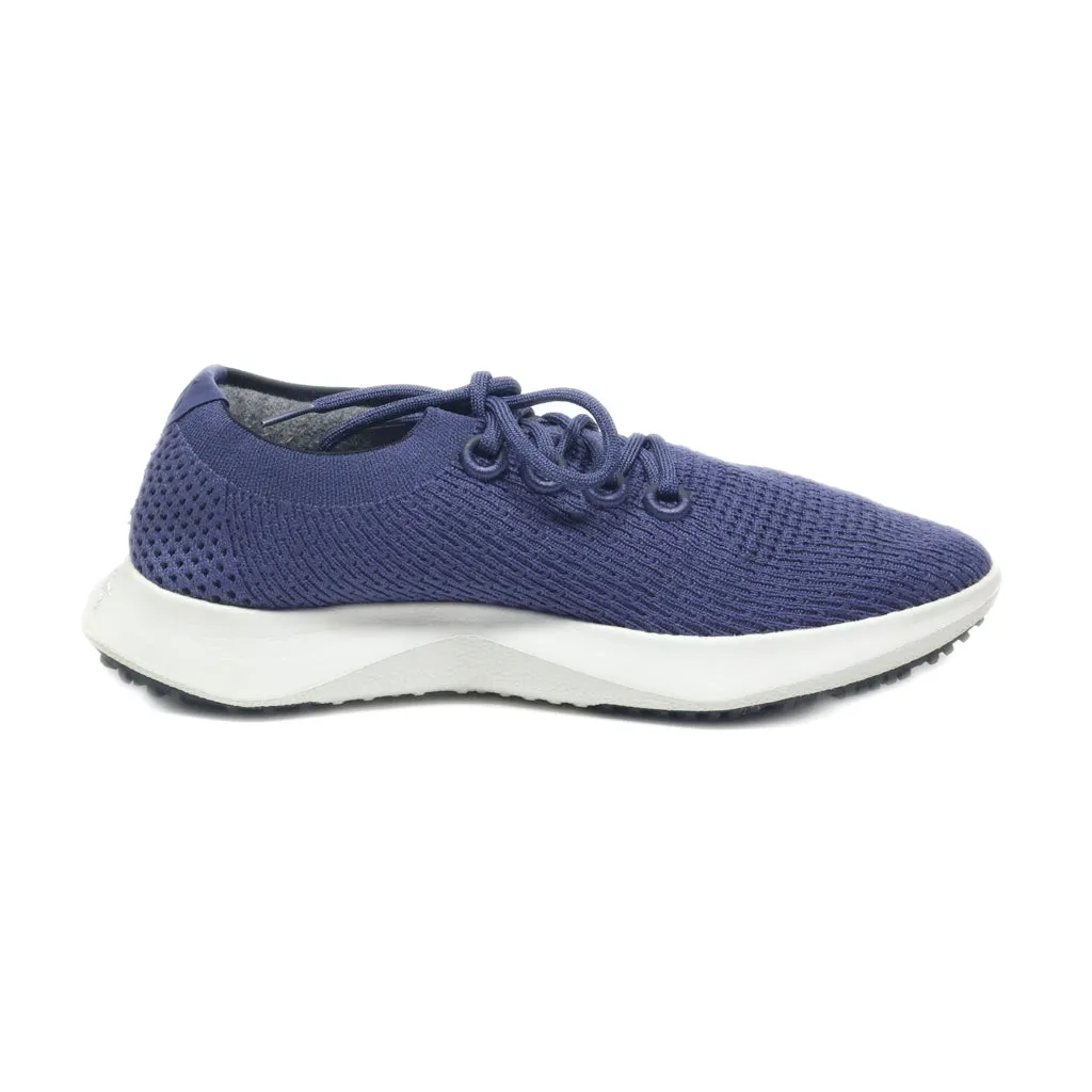 Allbirds Tree Dasher 2 Sport Shoes Leather Blue Colour For Men