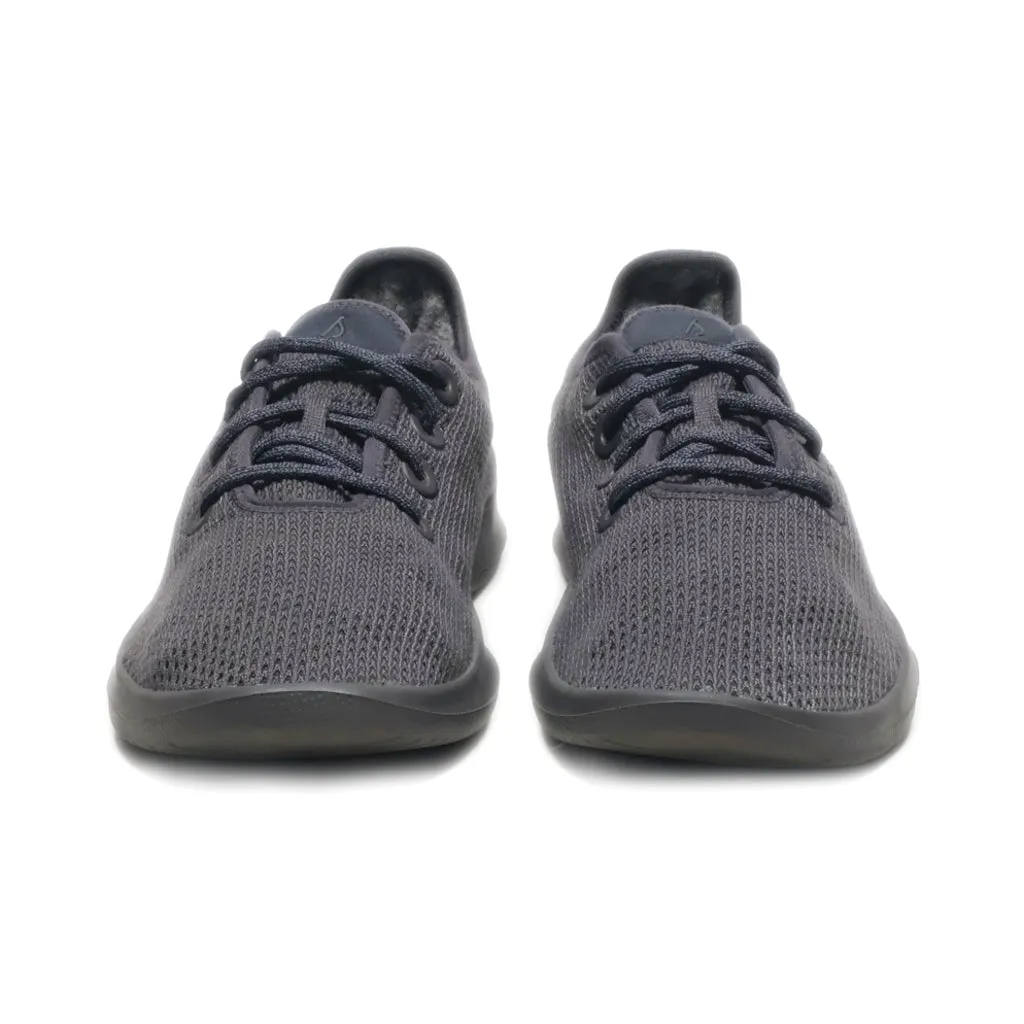 Allbirds Tree Runners Sport Shoes Fabric Black Colour For Men