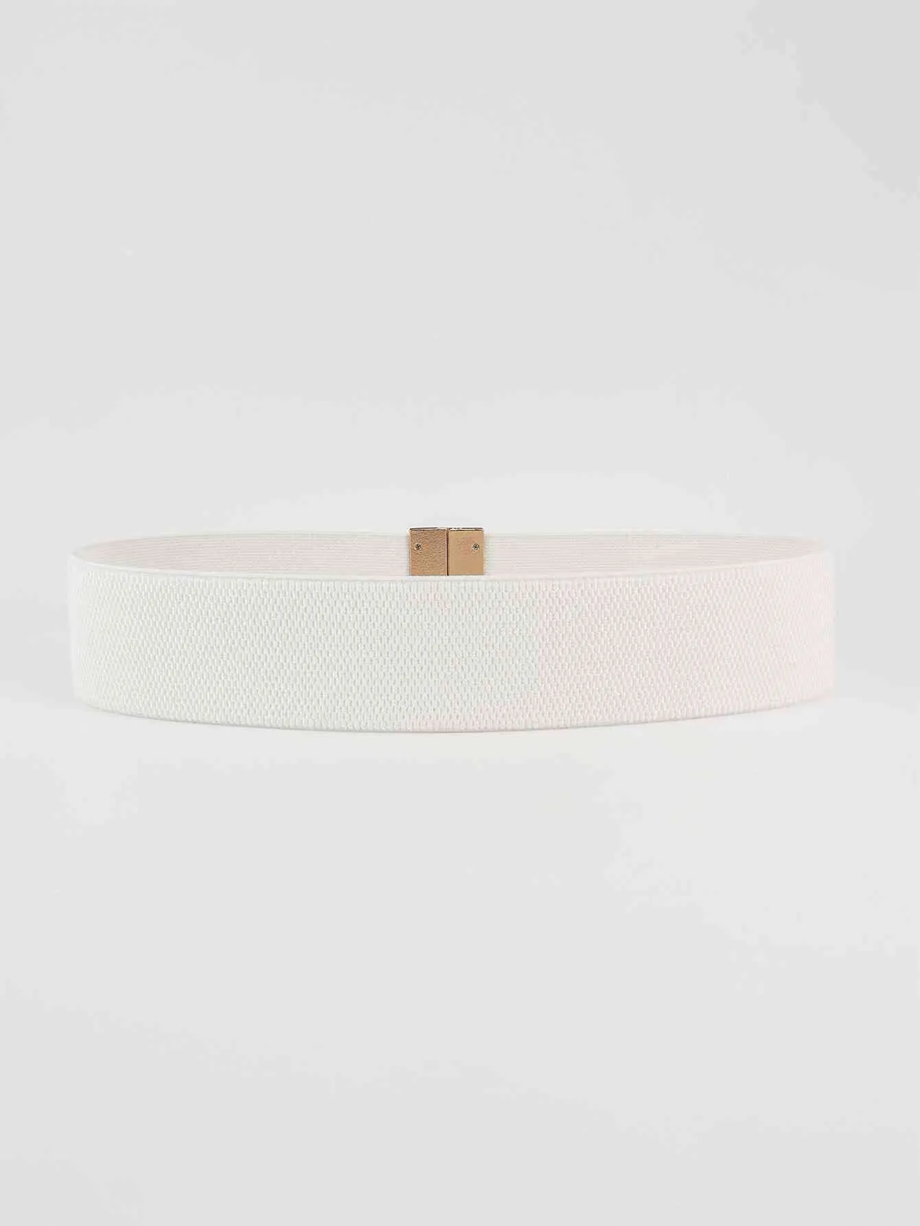 Alloy Buckle Elastic Belt