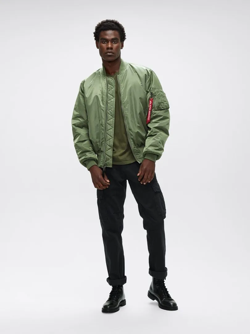 Alpha MA-1 Bomber Jacket - Sage