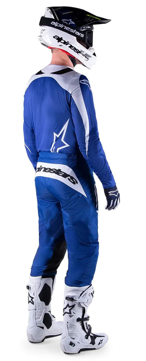 Alpinestars Fluid Narin Blue Ray White Jersey