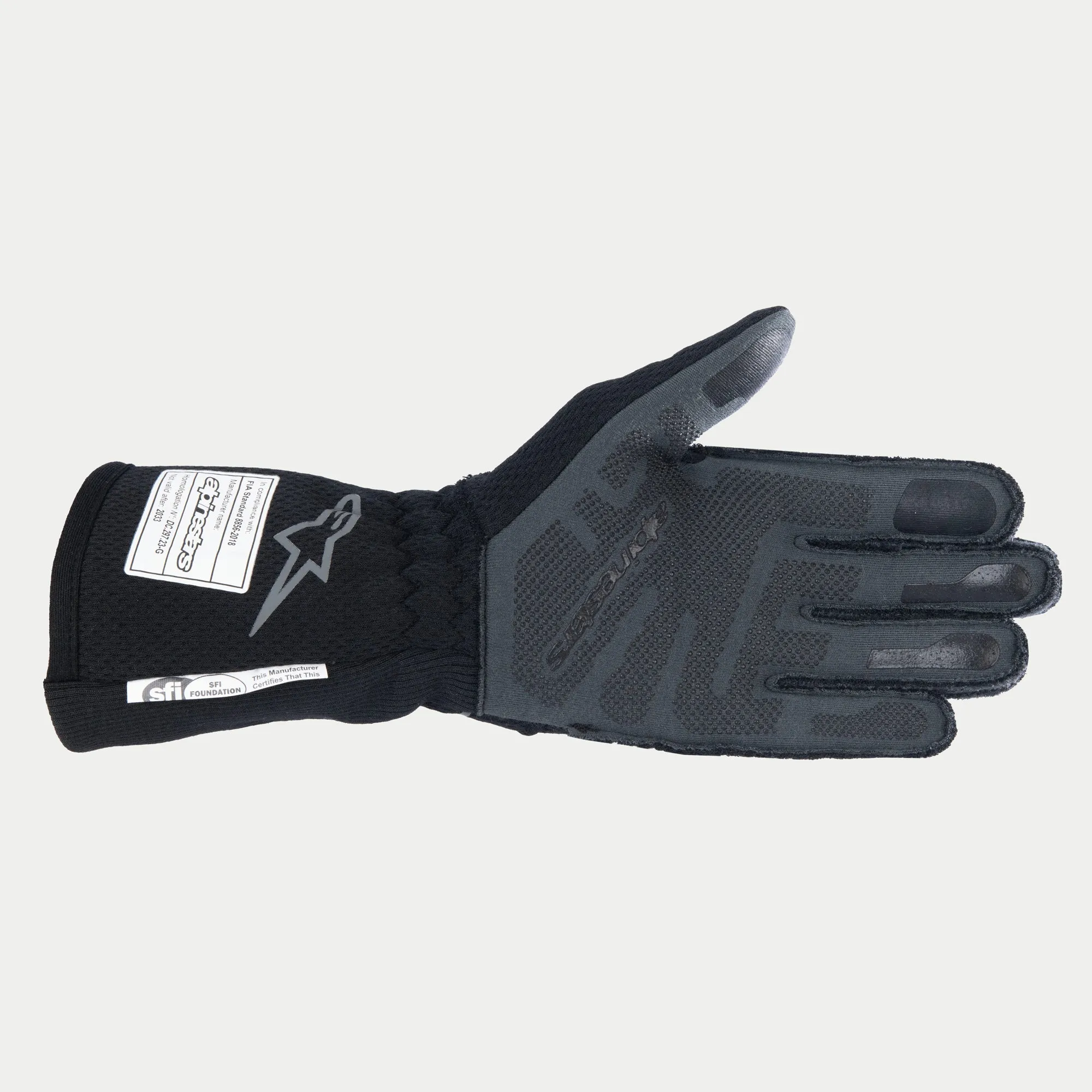 Alpinestars Tech-1 Zx V4 Gloves - Black/Anthracite