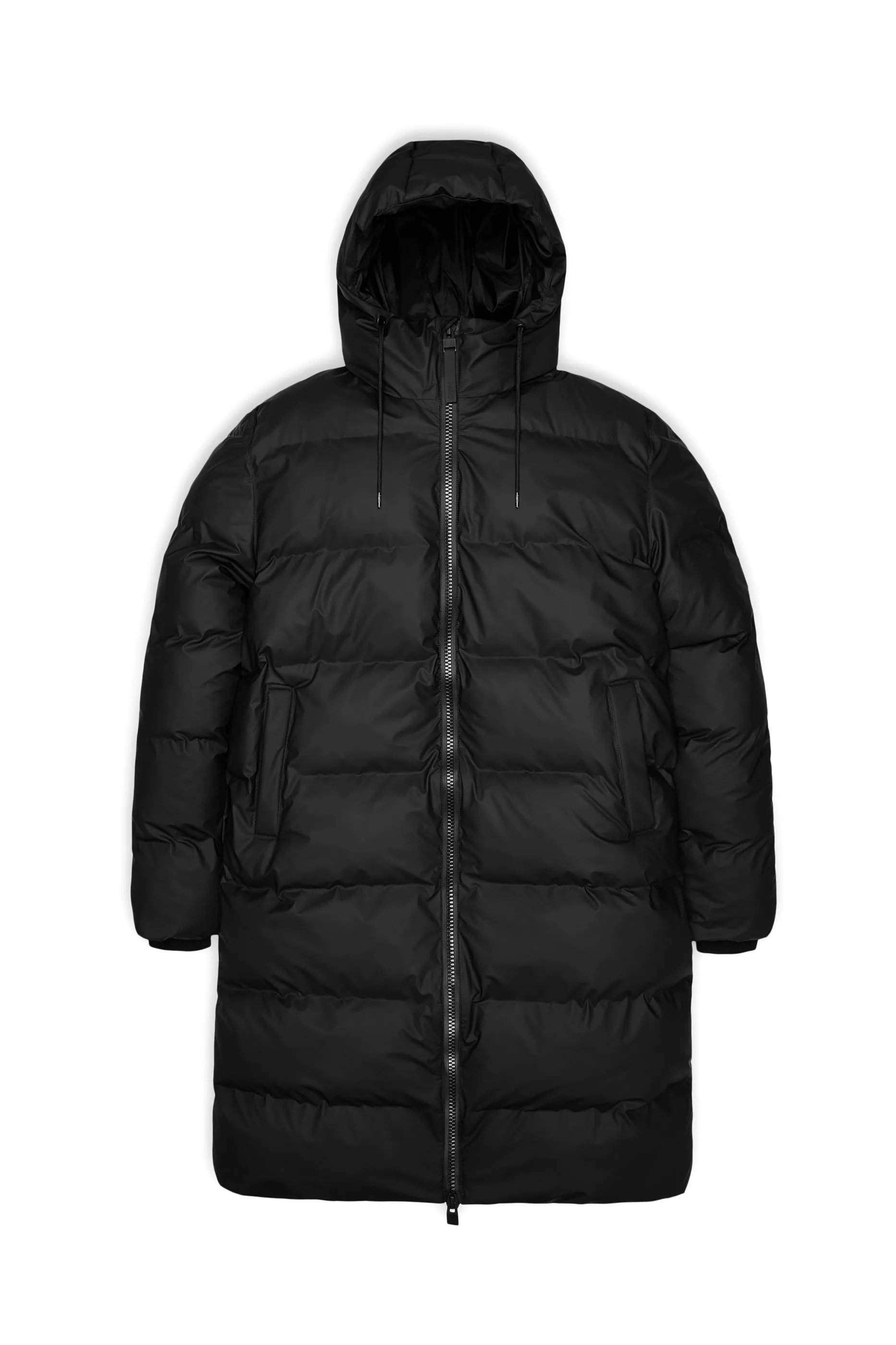 Alta Black Long Waterproof Puffer Coat