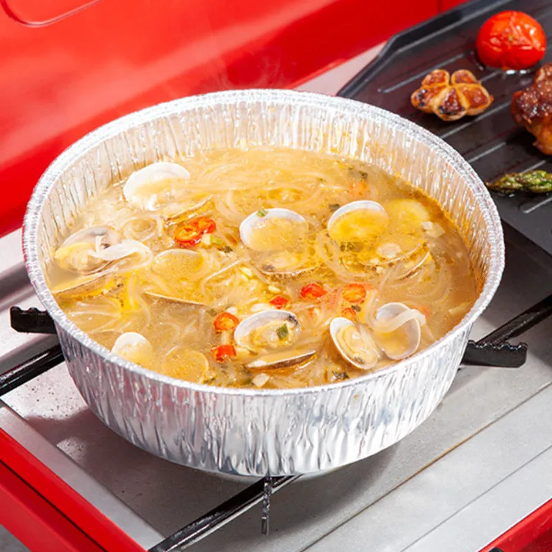 Aluminum Foil Baking Pan Rectangular Disposable Tin Household