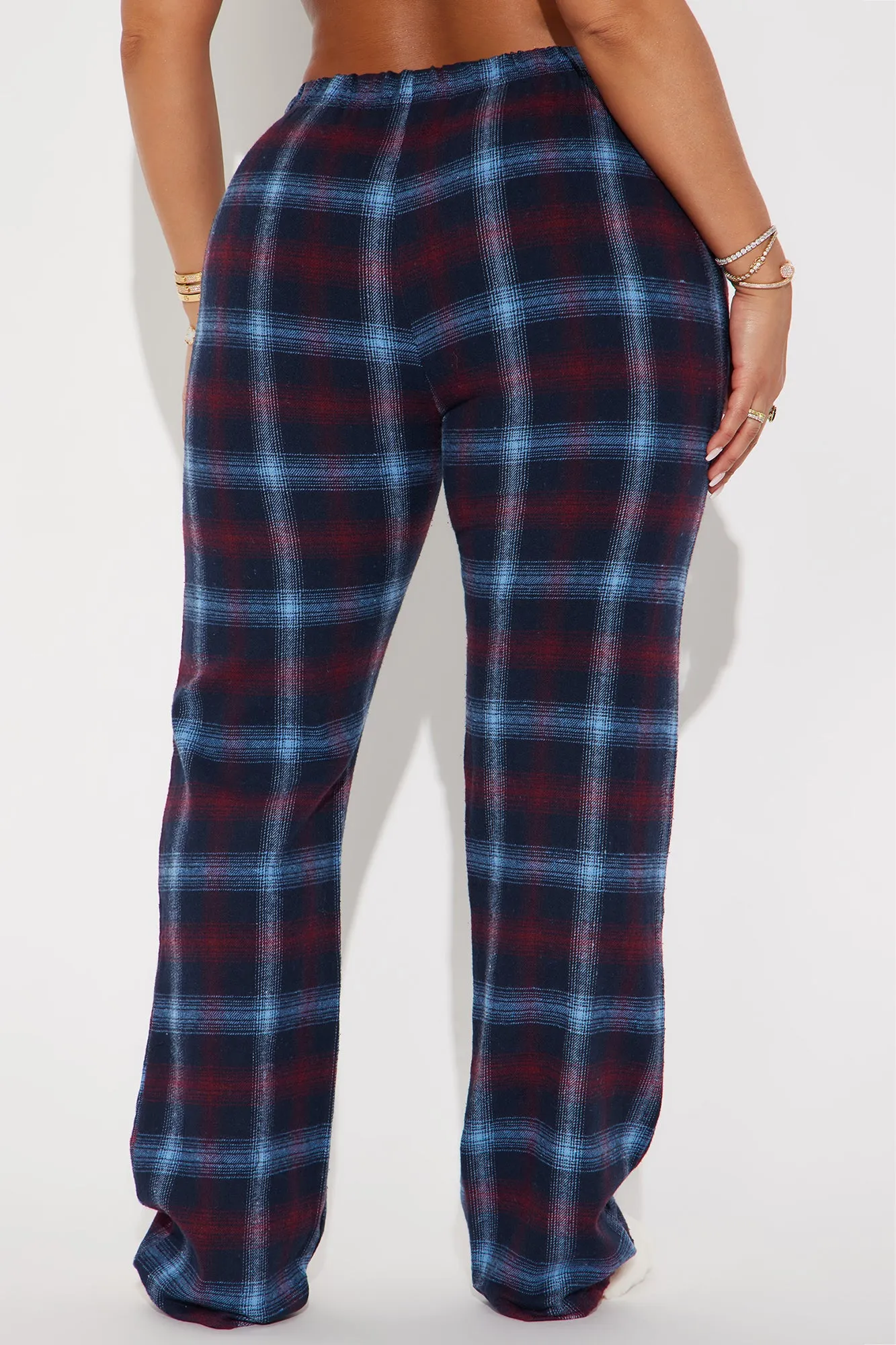 Always Chill Flannel PJ Pants - Navy