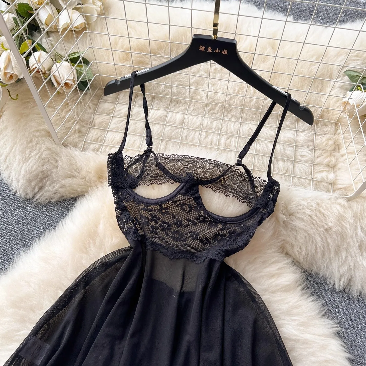 Amber Negligee Lingerie Set