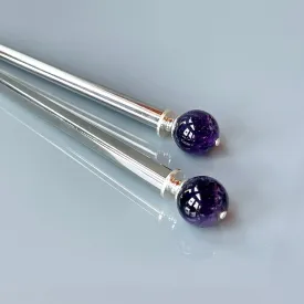 Amethyst Hair Sticks