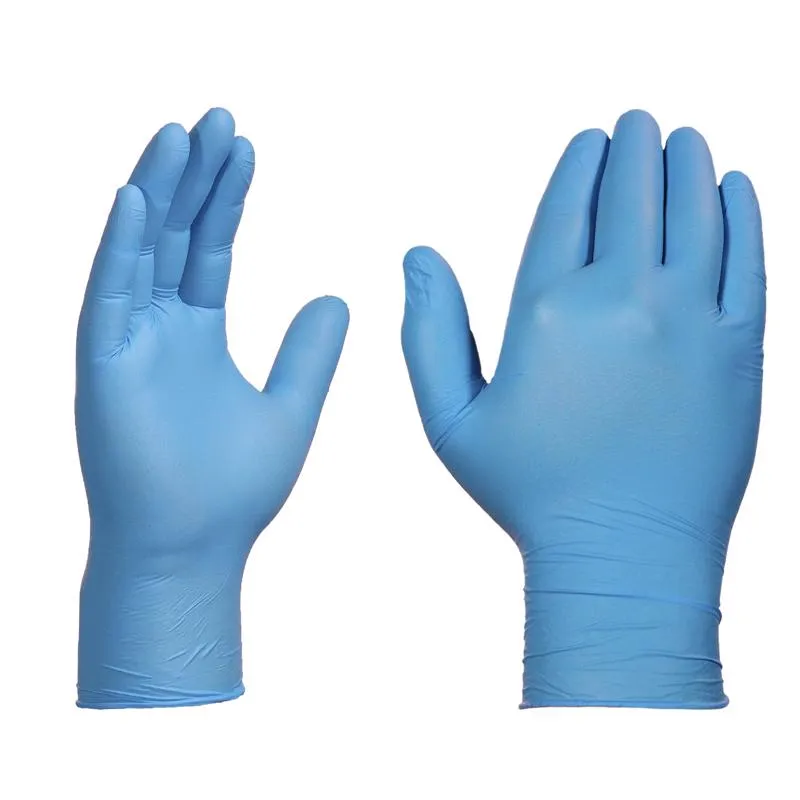 AMMEX Professional Nitrile Disposable Exam Gloves Medium Blue Powder Free 100 pk