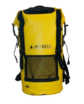 Amphibious Waterproof Backpack Quota 45L Yellow P/N: Zsa-2045.04