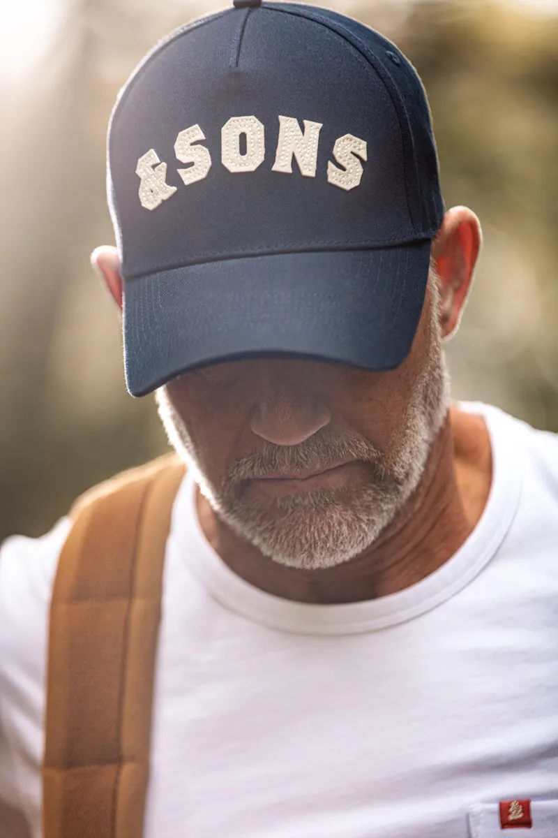 &SONS Baseball Cap Navy