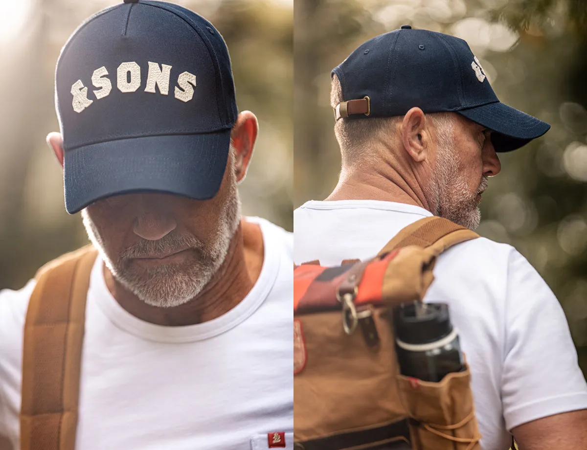 &SONS Baseball Cap Navy