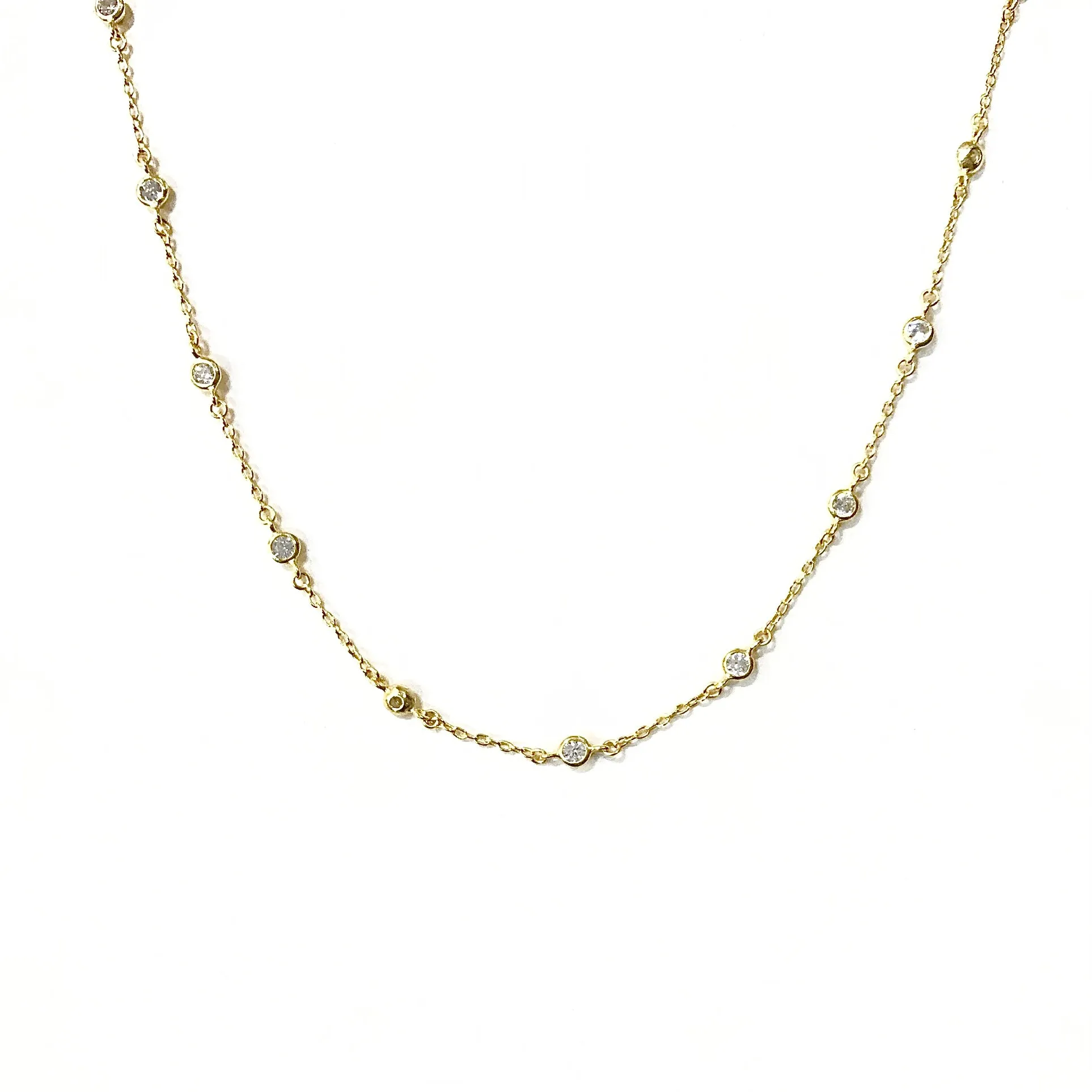 Amy Bezel Chain Choker