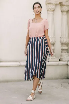 Ana Striped Skirt