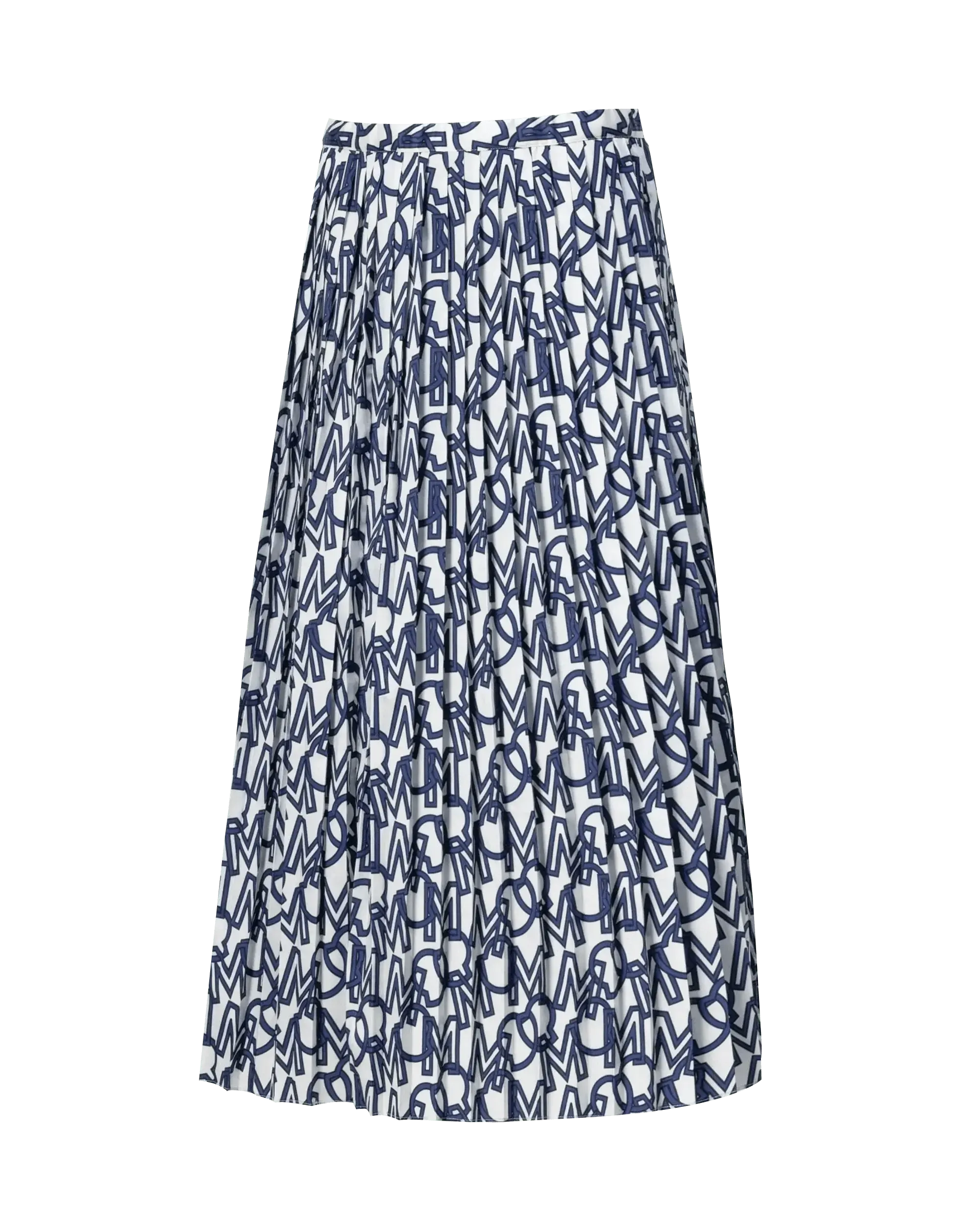 Anagram Printed Midi Skirt