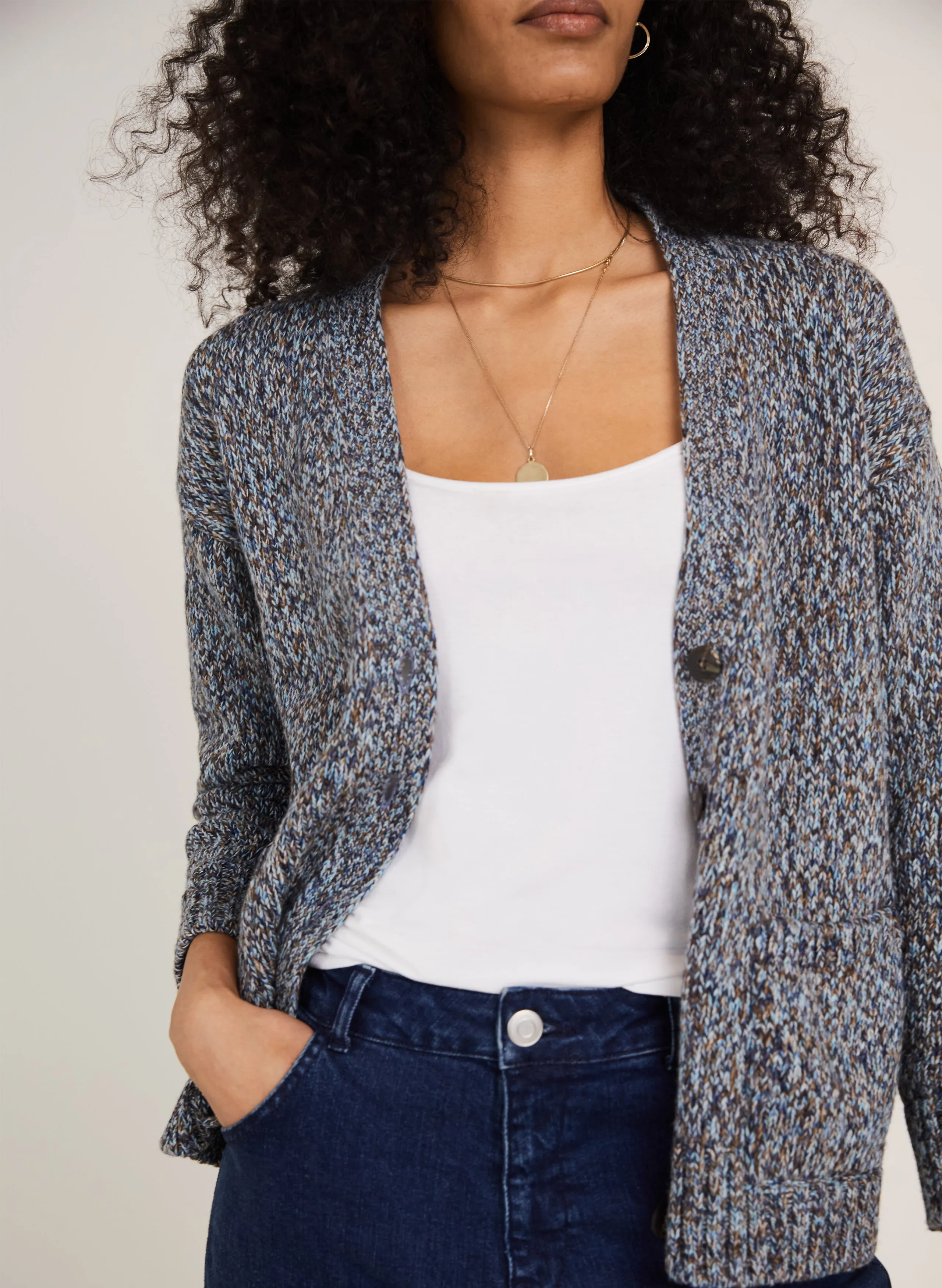 Anessa Recycled Wool Blend Cardigan